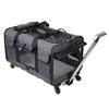 Cat Out of Bag New Portable Pet Trolley Case Detachable Universal Wheel Breathable Foldable Large Capacity Pet Bag