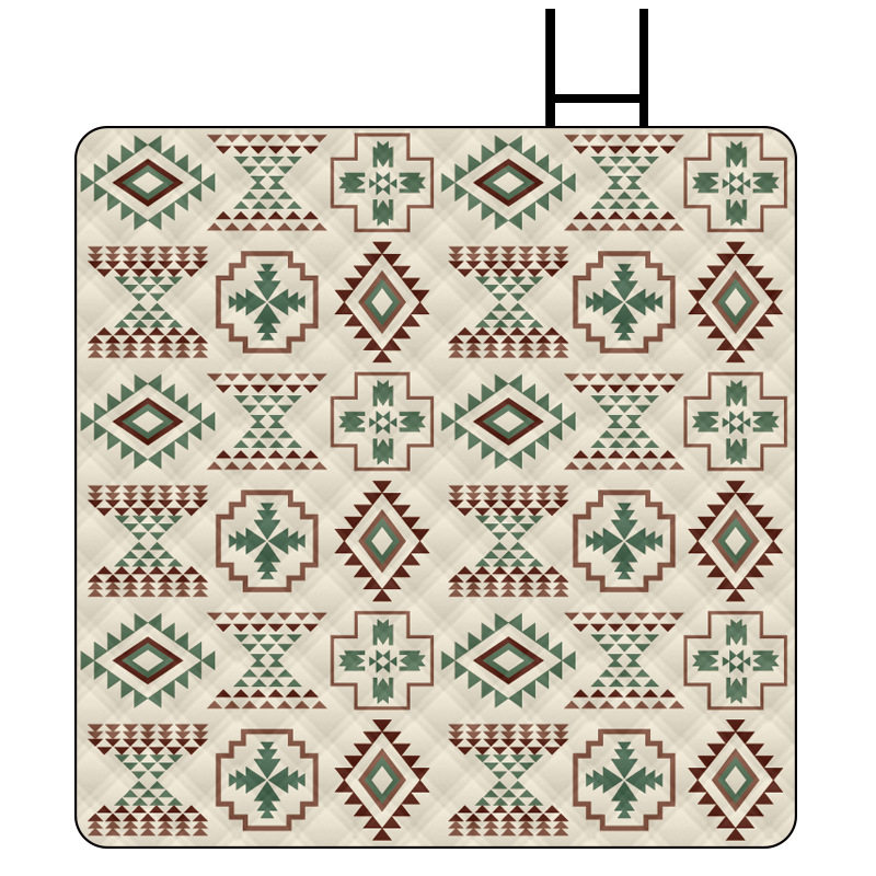 3X 4m Enlarged and Thickeneded Outdoor Moisture-Proof Mat Mountain Camping Picnic Mat Camping Mat Beach Waterproof Non-Stick Grass