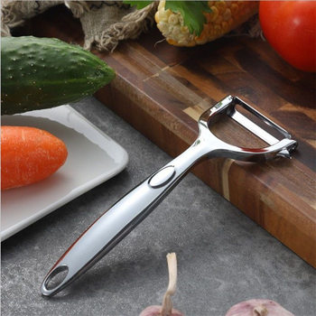 Stainless Steel Multifunctional Peeling Knife Peeler Scraper Household Peeling Kitchen Gadget