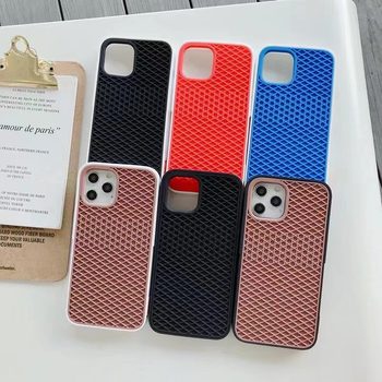 Suitable for Apple 17Promax Silicone Phone Case, Waffle Sole Vans Protective Cover, Simple 16Pro/12 Soft Case