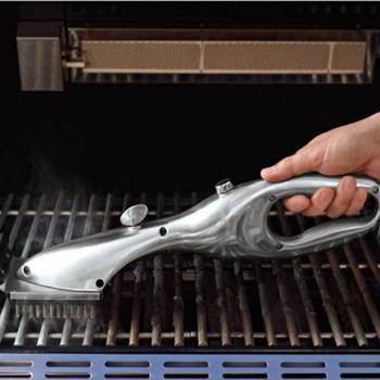 Hot sale household barbecue strong oil fume stain cleaning brush stainless steel wire brush barbecue net rack cleaning tool