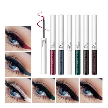 Cross-border Pudaier color eyeliner pen thin waterproof non-blooming genuine goods foreign trade makeup eyeliner 15 colors
