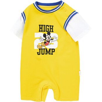 Wholesale Children's Clothing, Infant Jumpsuits, Summer Short-Sleeved Clothes for Boys and Girls, Fashionable Breathable Rompers for Babies, Trendy Outer Wear