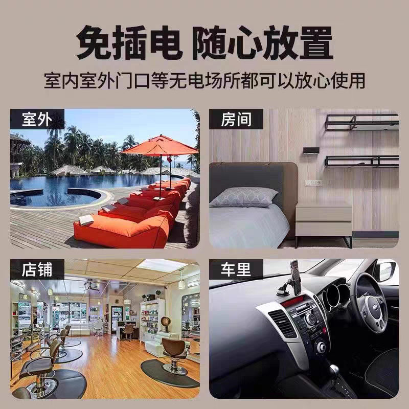 Factory Direct Sales Wireless Surveillance Camera for Home Use, Plug-In-Free, Can Be Connected to Mobile Phone, Remote Degree, No Blind Spots, Indoor Cat Eye