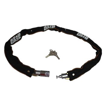 Factory Wholesale Chain Lock Set for Bicycles and Electric Vehicles, Anti-Theft Chain Lock, Anti-Lifting Strong Steel Chain Lock, Cross-Border