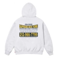 Supreme fw24 on god hooded sweatshirt gray