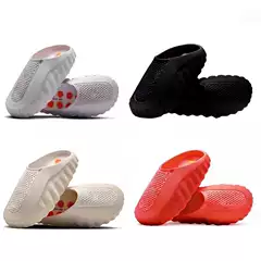 Mind001 Slippers, Soft Massage Shoes, Black and White Shoes, Outdoor Women's Shoes, Sandals, Mind001 Massage Men's Shoes