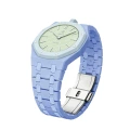 Light blue ceramic + ceramic strap (12 o'clock direction)