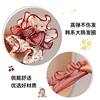 Wave Dot Plaid Red Large Intestinal Ring No Injury Hair Rope Girl's Balls Hair Ring High Elastic Hair Rope Hair Accessories
