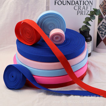 Factory Direct Sales 600D Colorful American Pattern Webbing Pp Pit Pattern Webbing Pet Outdoor Luggage Satchel Shoulder Weaving Accessories