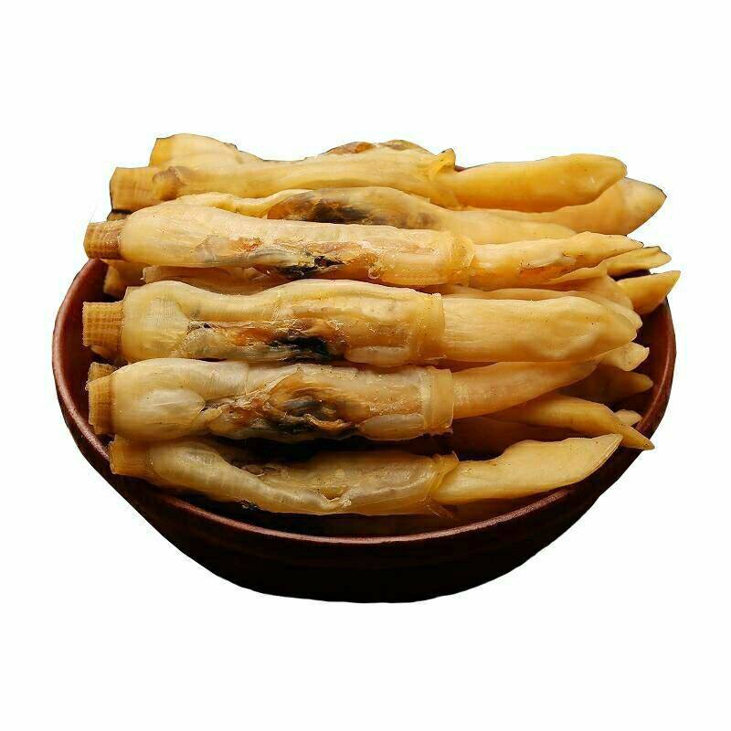 Dried razor clam selection sand-free 500g Fujian specialty sea razor clam dried meat fresh seafood dried soup stir-fried x aquatic products