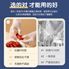 Double gun disposable gloves wholesale PE food grade thick durable household kitchen baking catering protective gloves
