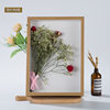 Casual Wooden Dried Flower Photo Frame 3cm Stereo Hollow Dried Flower Frame Ornaments Valentine's Day Handmade Gift Frame Wholesale