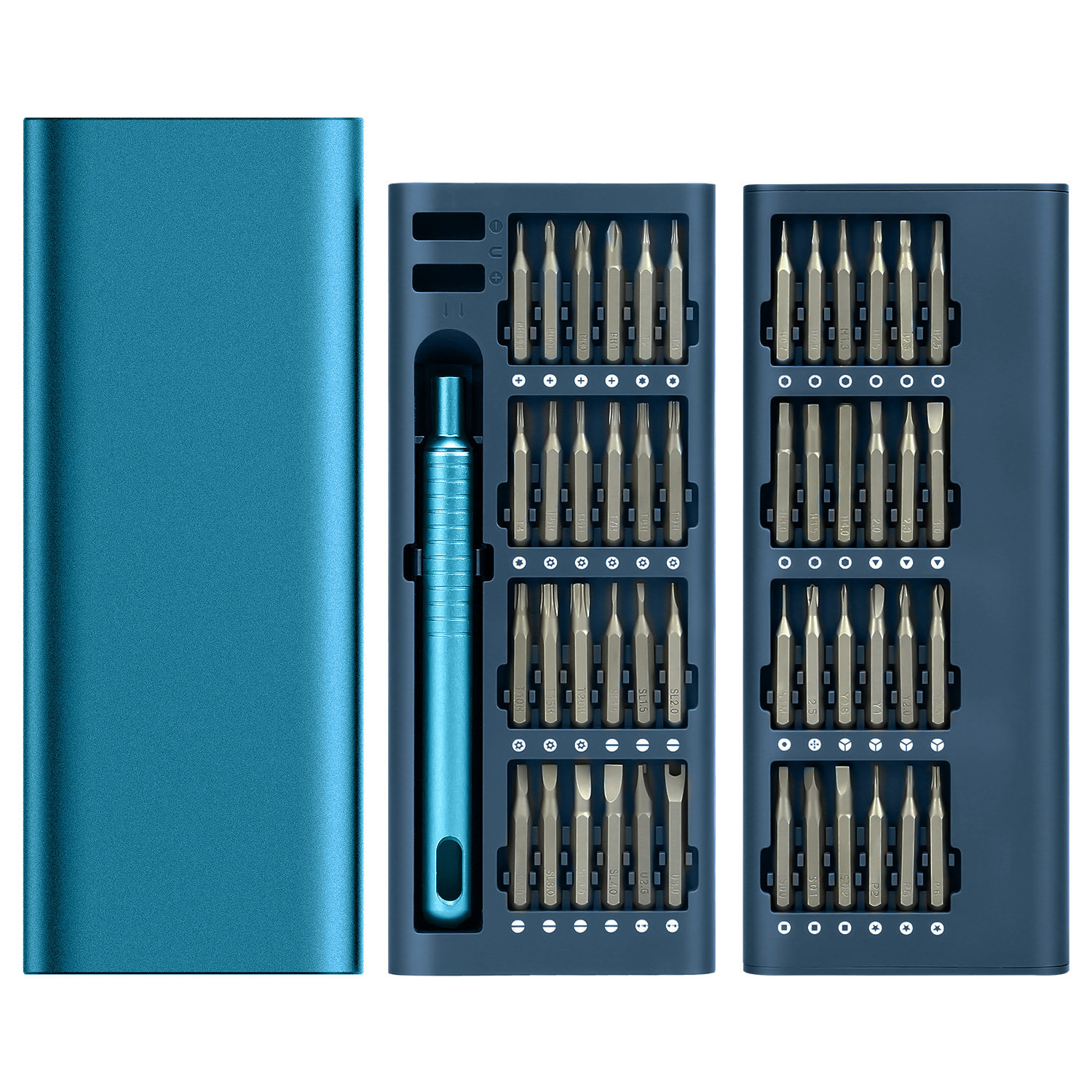 金士盾 51合一高性价比手动螺丝刀套装螺丝刀48枚批头组合工具