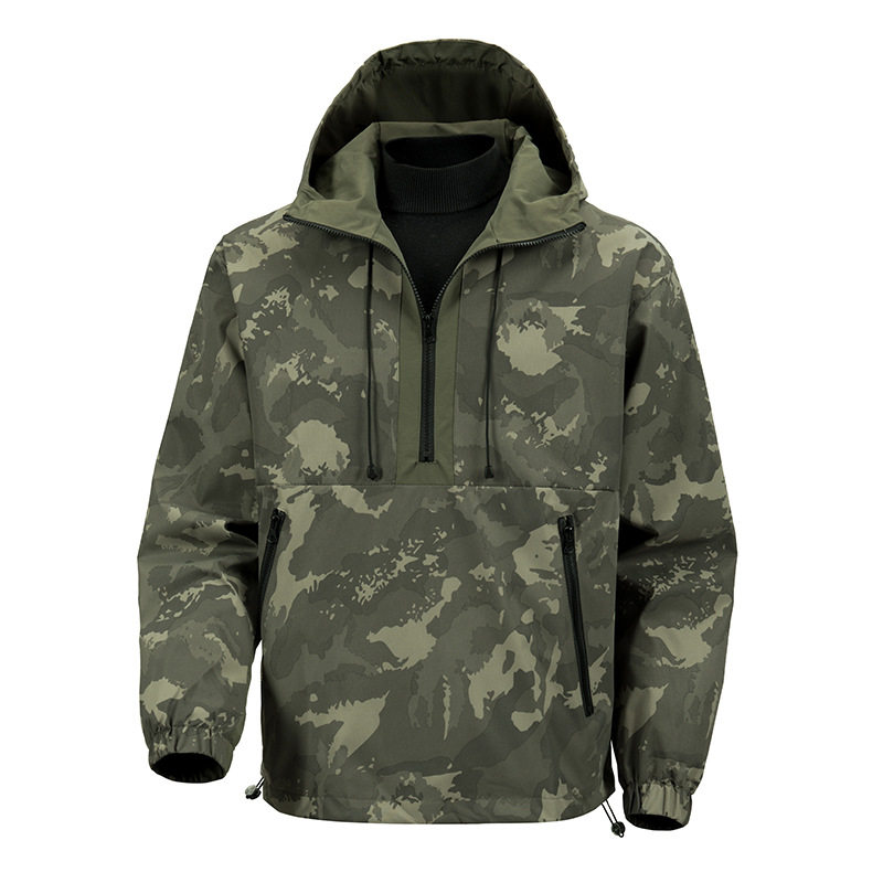 Áo Khoác Hoodie Nam Công Sở Phong Cách Rằn Ri Dáng Rộng