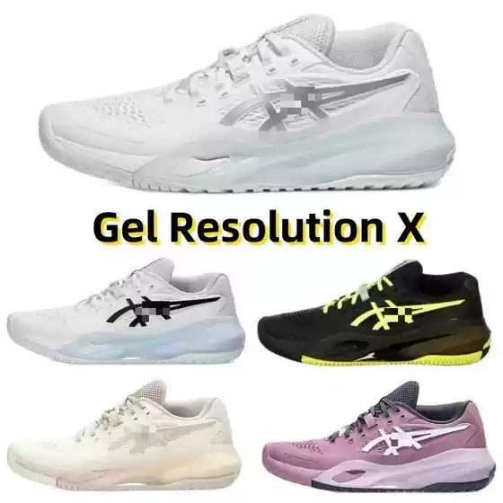 Foreign Trade Putian New Gelresolution X10 Tennis Shoes for Men and Women Professional Cushioning Fitness Sports Shoelaces
