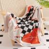 Ins Style Chessboard Simple Casual Multi-use Office Nap Blanket Casual Blanket Sofa Blanket Knitted Blanket Air-conditioning Blanket
