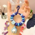 Candy mobile phone chain-blue