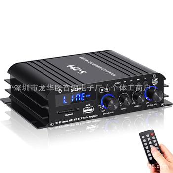 Cross-Border Hot-Selling New S-299 Power Amplifier W24.1 Channel Bluetooth USB Card Subwoofer Home Car