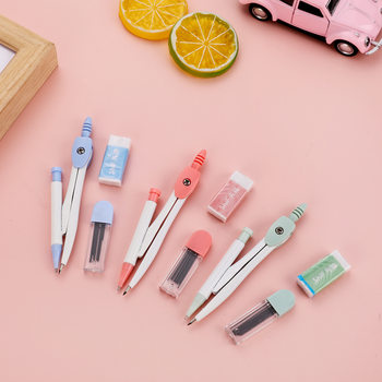 compass suit set student examination ruler suit standard drawing tool learning set ruler supplies stationery pioneer