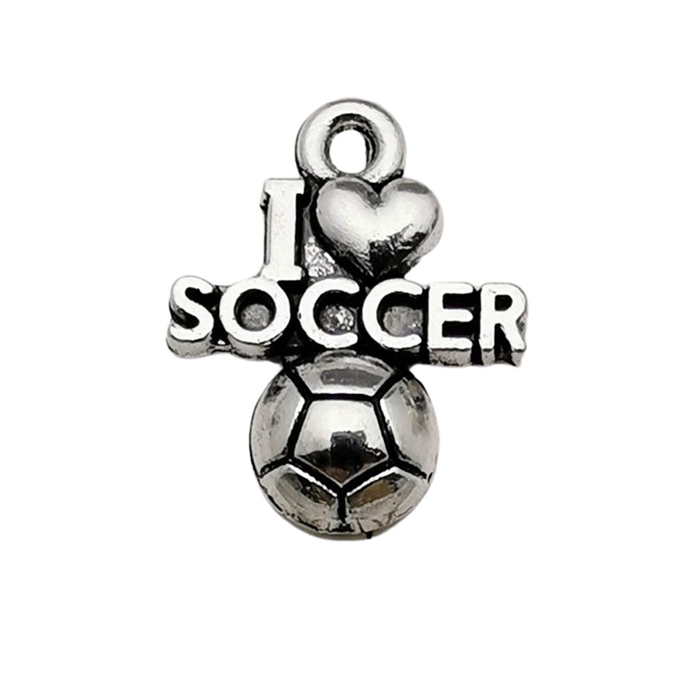 70款运动系列合金饰品配件DIY项链手链吊坠服饰篮球啦啦队小挂件