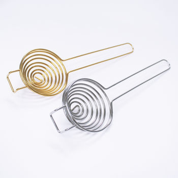 430 stainless steel egg white separator wire long handle egg white egg yolk separator hot pot fence