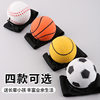 Solid ball with rope color elastic ball hand catch ball hand throw ball hand throw ball wrist ball fitness ball wholesale