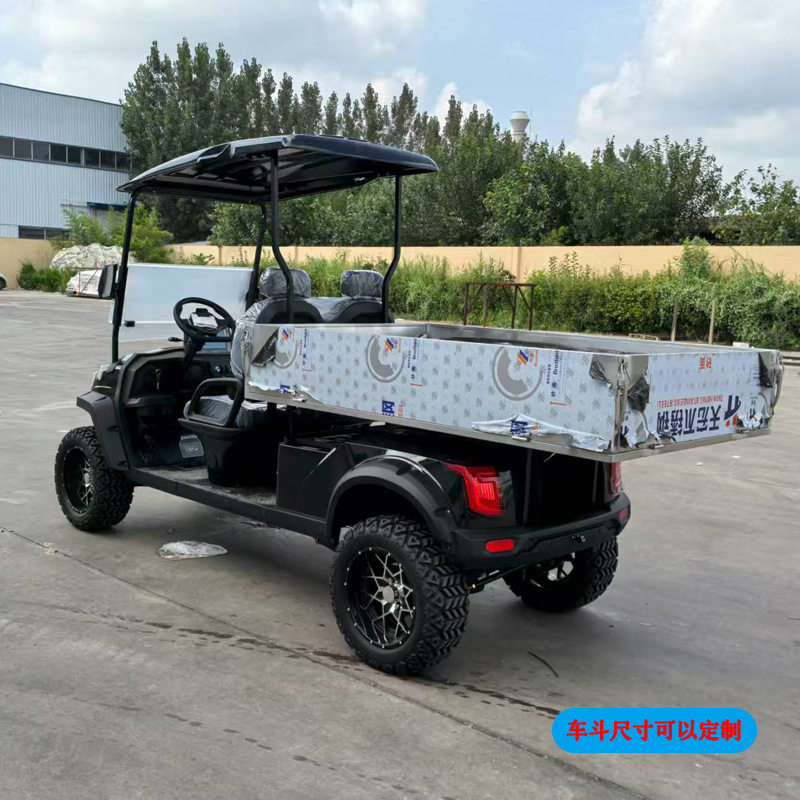 Cross-Border Golf Cart Factory Area Shuttle Foreign Trade Electric Sightseeing Car Park Zoo Golf Cart