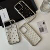 Simple and advanced wave point for Apple 15/14/13promax phone case 12/11 soft xr/xs drop-proof 7p