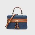 Dark Blue Denim (with Logo)