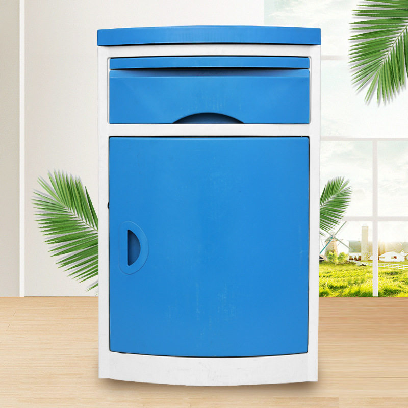 Abs Bedside Table, Hospital Bed Special, Medical Bedside Table, Hospital Bedside Table, Nursing Home Plastic Bedside Table Manufacturer