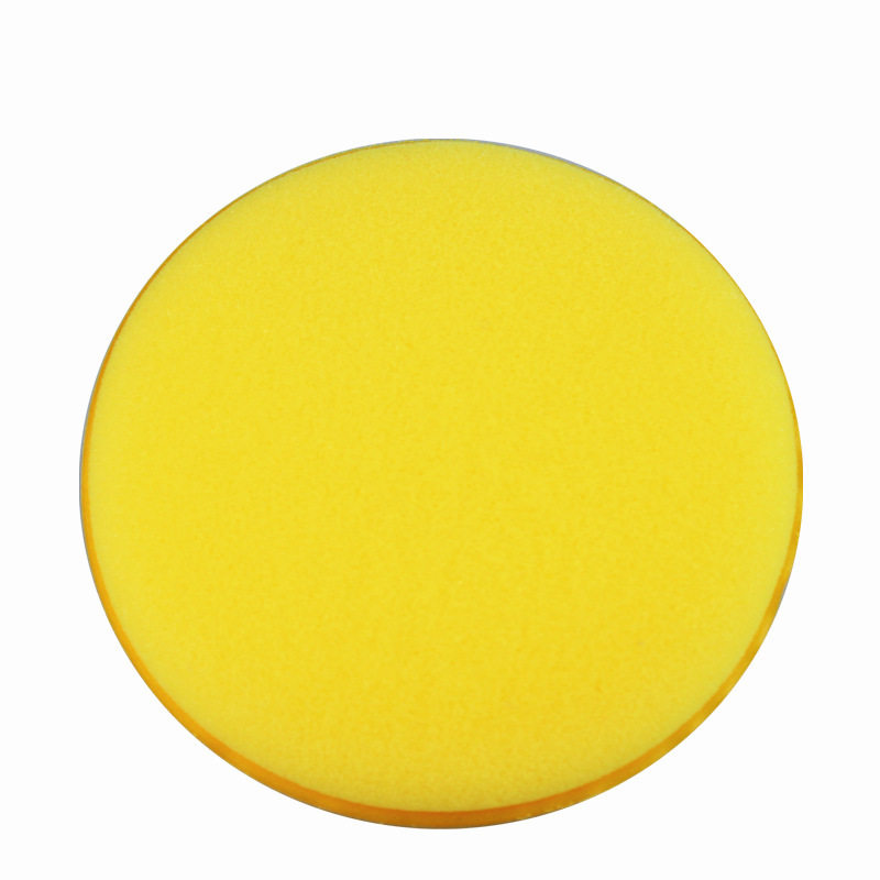 Waxing sponge car round edge washing car waxing maintenance polishing sponge car Nano waxing sponge wholesale