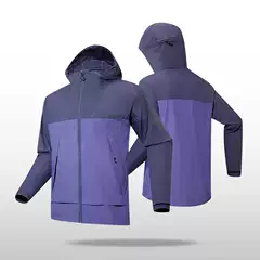 Little Tree Home Celebrity Style 2026 New Arrival Lightweight Breathable UV Protection Hooded Waterproof Jacket Unisex
