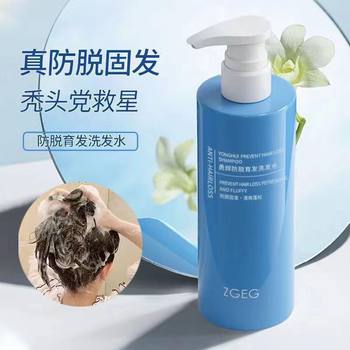 Zgeg Yonghui Anti-Hair Loss Shampoo, Hair Growth, Hair Health, Anti-Hair Loss, Fluffy, Anti-Dandruff, Oil Control, Hair Solidification, Nourishing Ginger Shampoo