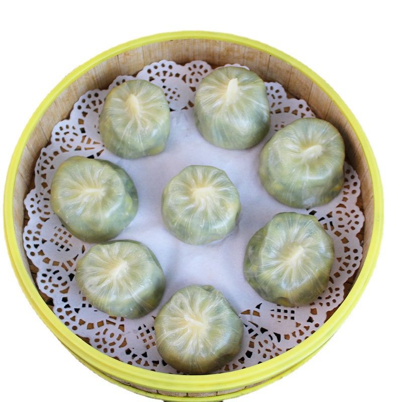 Today sanmai crystal thin leather steamed stuffed bun breakfast breakfast semi-finished product fans frozen quick-frozen food steamed stuffed bun wholesale