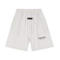 White and gray shorts