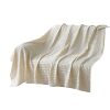 Yutaiyuan Tencel Hemp Waffle Blanket Air-Conditioning Blanket Comfortable and Breathable Sofa Blanket Antibacterial Bath Towel Skin-Friendly