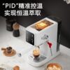 Small Household Coffee Machine Italian Semi-Automatic Steam Milk Foam Intelligent Hot and Cold Double Extraction Concentrated American Latte Coffee