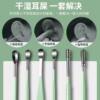 6-Piece Ear Pick Set, Spiral Ear Pick, Professional Earwax Removal Tool for Adults, Portable Ear Cleaning Tool