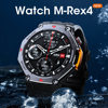2026 New Model 5Atm Waterproof Sports Smartwatch M-Rex4, Cross-Border Exclusive Hot-Selling Outdoor Smart Wearable Device