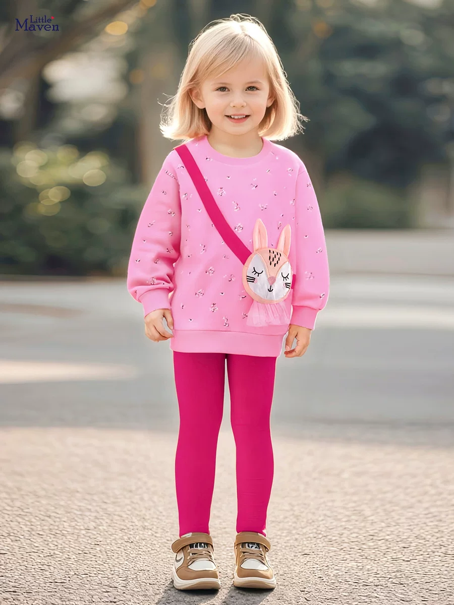 Grosir Set Anak, Set Anak Perempuan Lengan Panjang Musim Gugur, Pakaian Anak Bayi Lucu