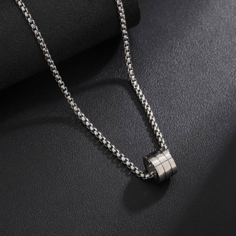 项链男钛钢不掉色简约百搭饰品女毛衣链新款时尚个性爆款嘻哈配饰