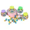 Mini Small Eraser 50 Pieces Bottled Mixed Eraser Kindergarten Prizes Primary School Students Stationery Toys Supplies Wholesale