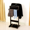 2025 New Multifunctional Coat Rack Foyer Panel Clothes Rack Floor Hanging Rack Storage Storage Rack Clothes Rack