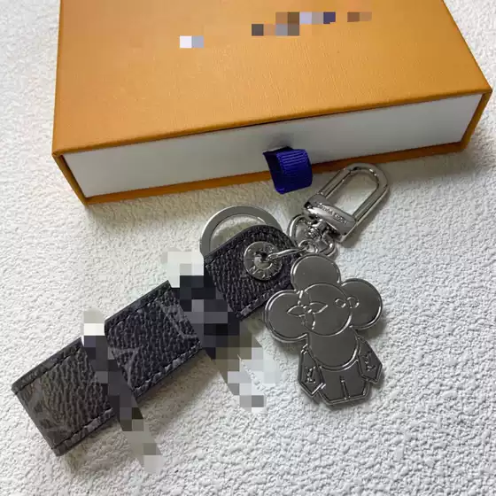 Cartoon Metal Keychain Pendant with Colorful Baking Paint Zinc Alloy Portable Creative