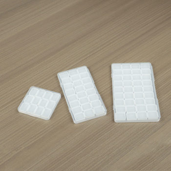 Nail Art Mini Palette Paint Box 12 Grids 24 Grids 36 Grids Color Glue Packaging Box Portable Sketching Watercolor Portable Box