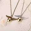 Golden Snitch Artifact Bracelet Hourglass Necklace Feather Bookmark Foreign Trade Creative Peripheral Alloy Vintage Jewelry Wholesale