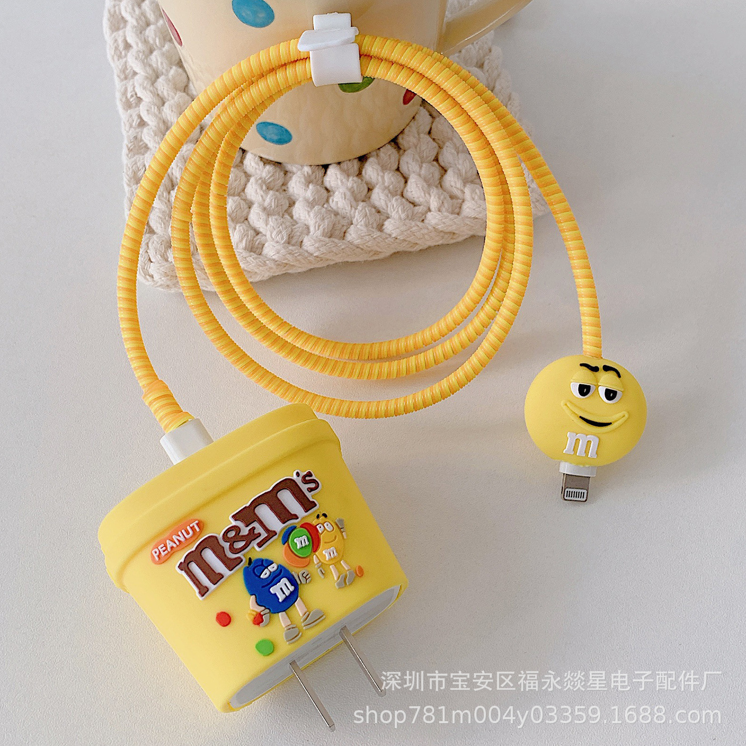 数据线保护套适用苹果充电器保护套芭芘充电头保护套充电线保护套