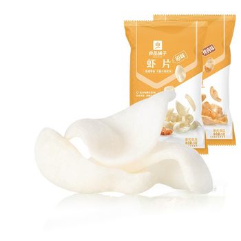 Liangpin shop fresh shrimp slices shrimp strips 25g office snack gift bag potato chips casual snack food puffed