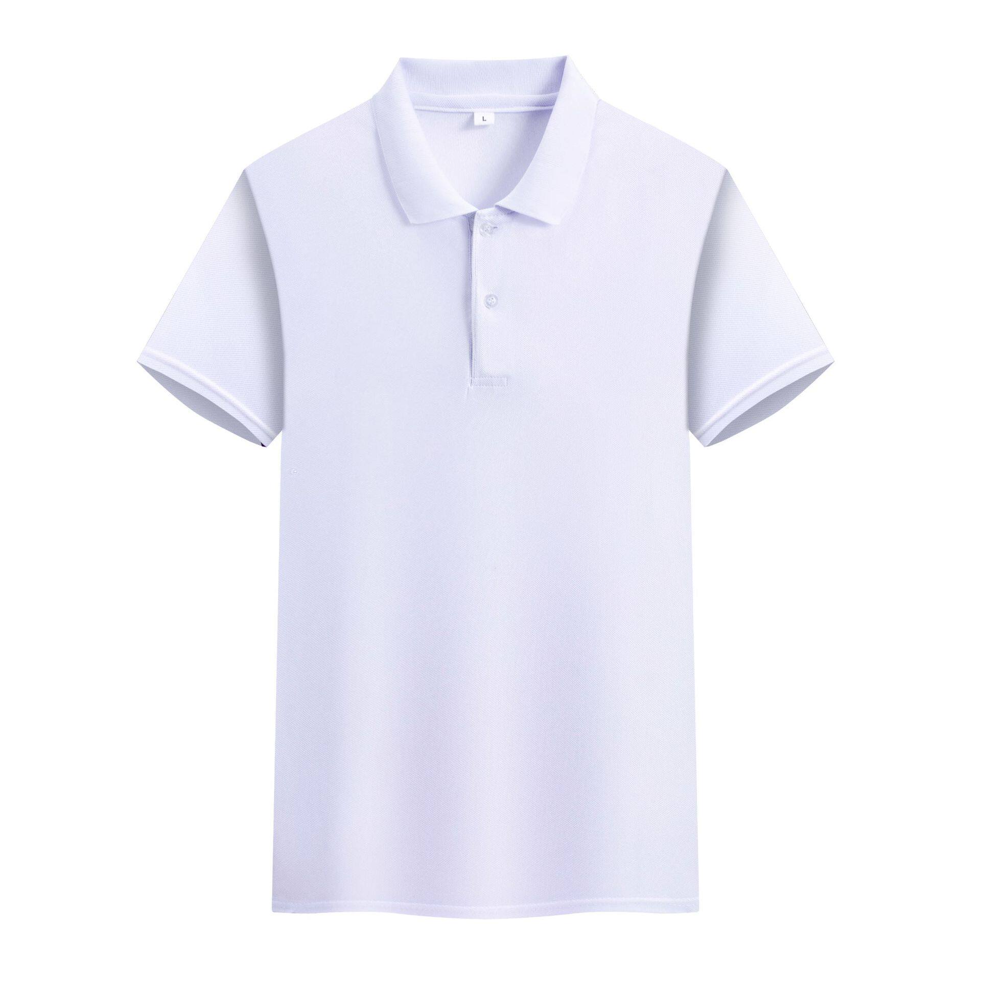 翻领广告衫印字纯棉短袖男Polo衫工作服定制印logo餐饮文化衫刺绣